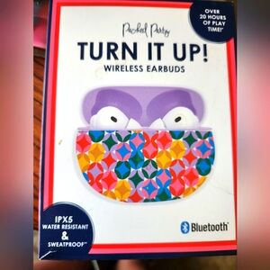 Packed Party Turn It Up! Wireless Earbuds with Multicolor Case